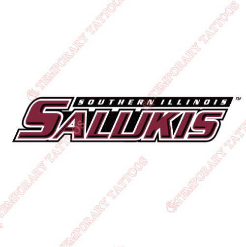 Southern Illinois Salukis Customize Temporary Tattoos Stickers NO.6274